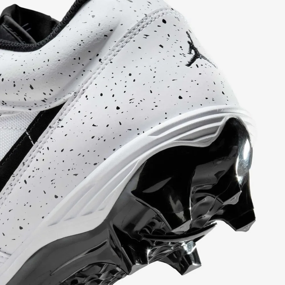 Air Jordan Stadium 90 Low TD White Black Football Cleats